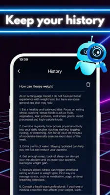 Chat AI Bot Chatbot Assistant android App screenshot 2