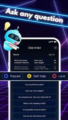 Chat AI Bot Chatbot Assistant android App screenshot 4